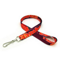 Digitally Sublimated Lanyard w/J Hook